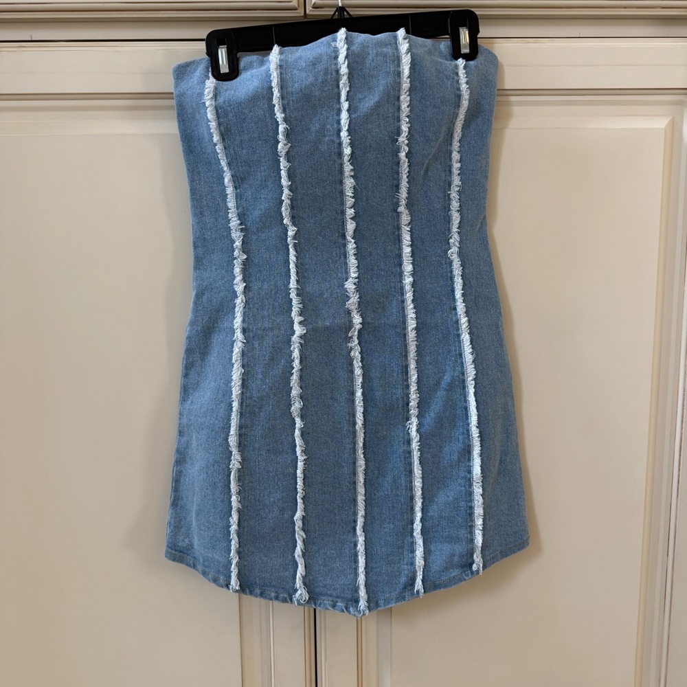 Denim Mini Dress